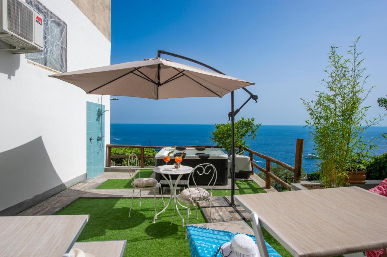 Rays Of Sun - Apartment Positano Bagian luar foto