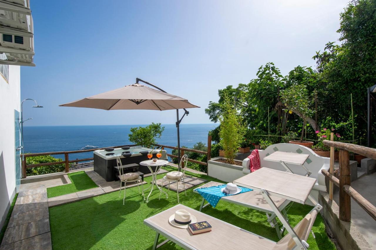 Rays Of Sun - Apartment Positano Bagian luar foto