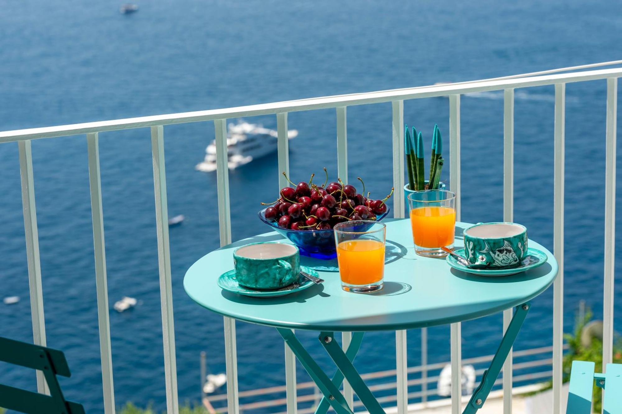 Rays Of Sun - Apartment Positano Bagian luar foto